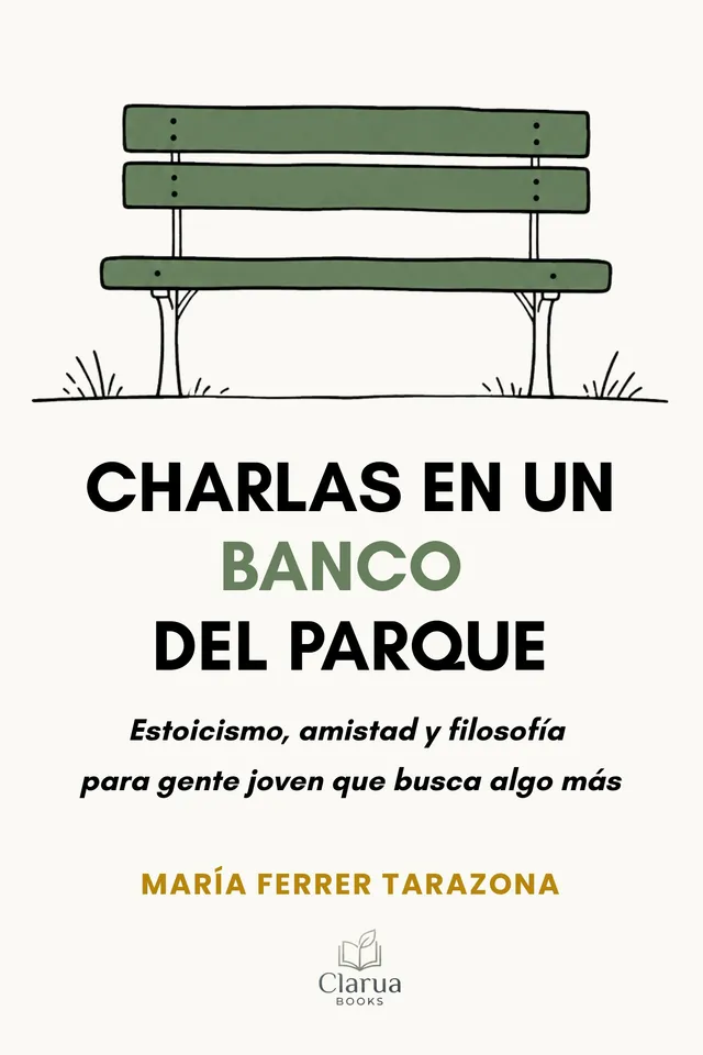 Charlas en un banco del parque