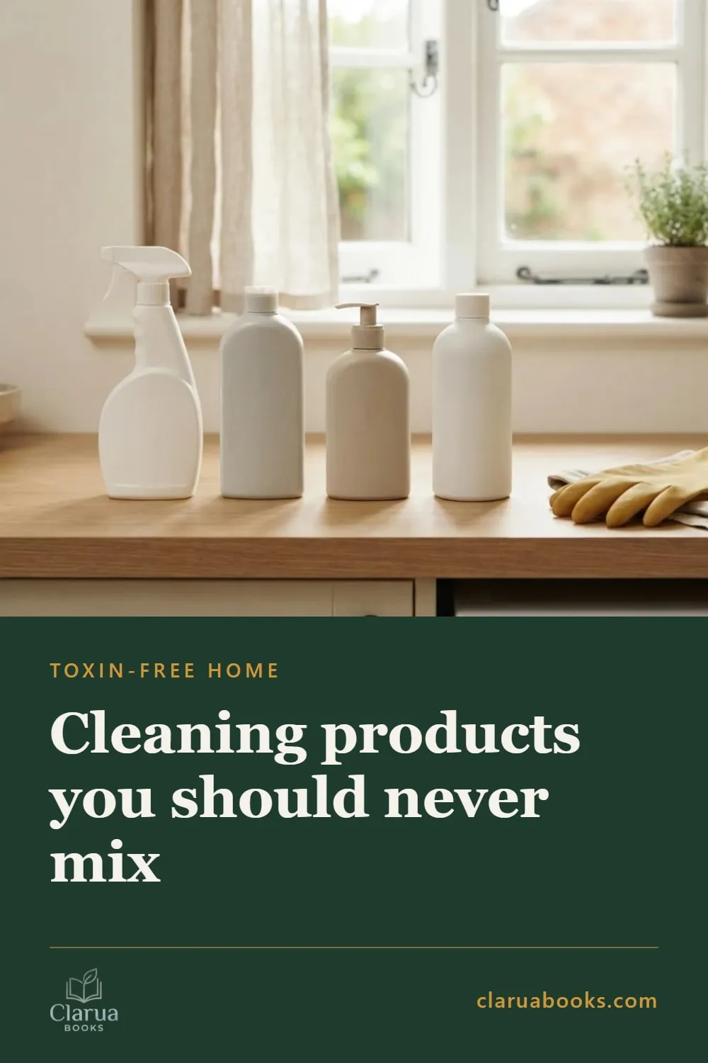 Infographic: cleaning products you should never mix